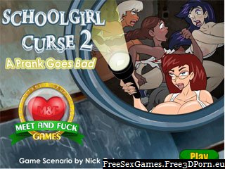 Schoolgirl Curse 2 game with sorority member fuck