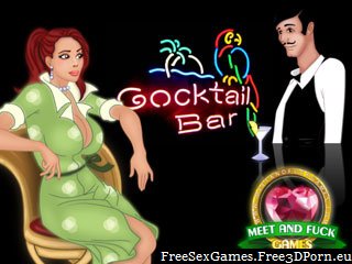 Fuck sexy girls in a cocktail bar browser game