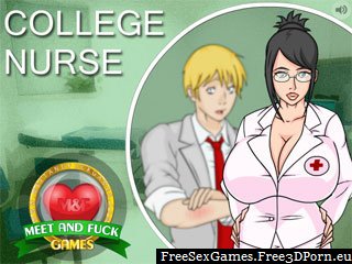 Hospital nurse porn game with nurse college fuck
