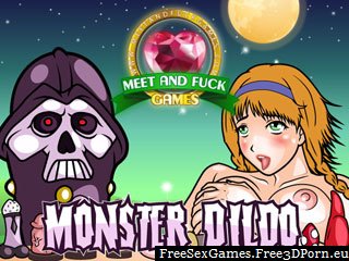 Fuck cartoon girls with a Monster Dildo