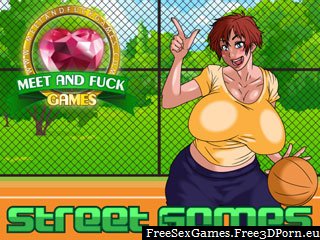 Street Games - bouncing tits in free sex game
