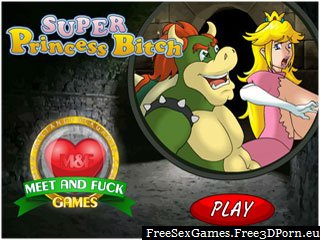 Super Mario sex game with Super Princess