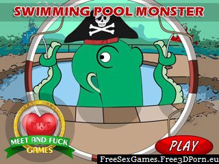 Swimming Pool hentai monster tentacle fucking game