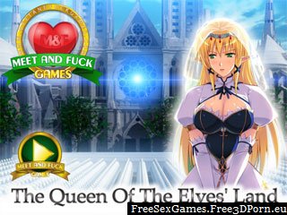 Mystical porn game with sexy Elves Queen